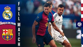 FULL MATCH  FC BARCELONA vs REAL MADRID  USA TOUR 2024 💙❤️ [upl. by Blynn261]