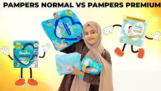 To All the mummas  Normal panpers vs pampers premium  ShifnaAjmal [upl. by Frolick]