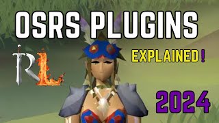 2024 OSRS RUNELITE PLUGINS YOU WILL LOVE THEM [upl. by Bathesda]