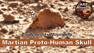 Martian ProtoHuman Skull  Mars Neanderthal  ArtAlienTV [upl. by Notyal161]