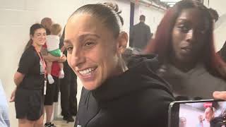 WNBA AllStar 2024 Postgame Diana Taurasi and Kahleah Copper media availability [upl. by Karlie]