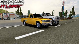 New Offroad Outlaws update lifted and slammed Chevy Luv [upl. by Leahcam]