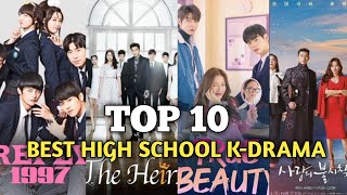 Top 10 best high school Kdrama  School  KDrama  Korea  Korean  Drama  series  viralvideos [upl. by Reivilo848]