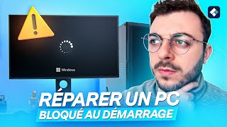 Comment réparer un PC bloqué au démarrage sur Windows en 2024 [upl. by Hathcock]