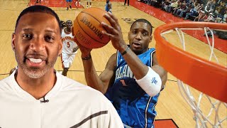 quotElectrifying play by Tracy McGradyquot  TMacs Off the Backboard Dunk [upl. by Ontine]