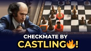 CHECKMATE BY CASTLING🤯 ONLY MIKHAIL TAL COULD DO THIS 🔥 – Mind Blowing Analysis [upl. by Adnoloy915]