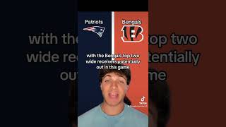 NFL Week 1 Picks  Patriots vs Bengals Score Prediction nfl bengals patriots nflfootballpicks [upl. by Sailesh572]