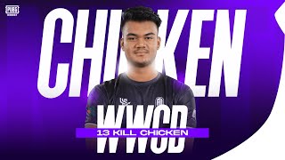 13 Kills Chicken Dinner In CMF 250k Tournament  SiNiSTER  A1 eSports [upl. by Clywd]