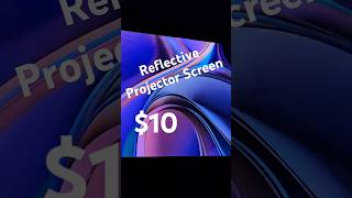 Testing Reflective Projector Screens [upl. by Ocsicnarf469]