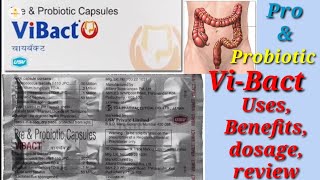 Vibact Capsule  Pre amp Probiotic Capsule  Vibact Capsule Uses Benefits Dosage Review in hindi [upl. by Hobart375]