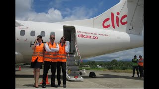 CLIC  Vuelo inaugural Medellín  Nuquí [upl. by Reede]