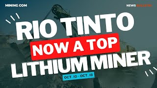 Rio Tinto to become one of the world’s three largest lithium miners with 67bn Arcadium buy [upl. by Willie]