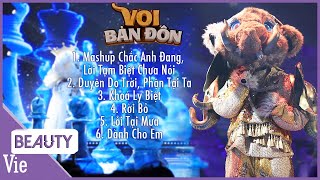 Nhạc Voi Bản Đôn những bài ballad triệu view càng nghe càng ghiền THE MASKED SINGER MÙA 2 [upl. by Refinne471]