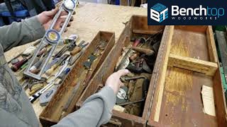 Toolbox Time Capsule unpacking a 19301950s era Carpenters Toolbox EP43 [upl. by Lemrahs170]