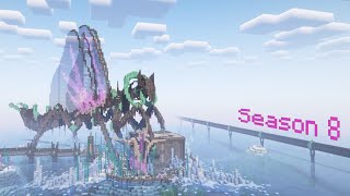 exploring Hermitcraft Season 8 world part 1 [upl. by Stevy]