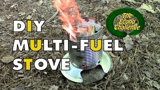 DIY MultiFuel Backpacking Stove featuring the Wood Pellet Hobo Stove [upl. by Nnuahs]