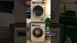 The Bosch washing machine operates with an extraordinary level of quietness [upl. by Inga]