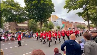 Netherton Road Flute Band  Belfast Boyne Celebrations 2024 [upl. by Annerb]