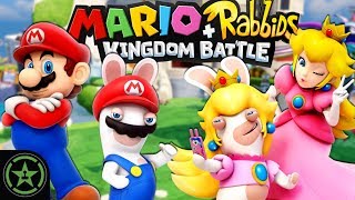 Lets Watch  Mario  Rabbids Kingdom Battle Sherbet Desert [upl. by Zollie]