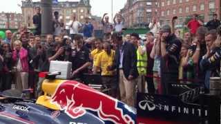 Red Bull Racing visit Denmark [upl. by Par]