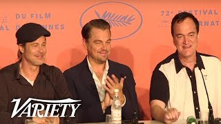 Once Upon A Time In Hollywood Press Conference  Cannes Film Festival [upl. by Ijuy]