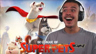 FIRST TIME WATCHING DC League of SuperPets [upl. by Etnecniv]