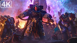 Battle of Demerium｜Space Marines Vs Forces of Chaos｜Warhammer 40K Space Marine 2｜Ending｜4K [upl. by Elliot968]