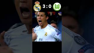 The day real madrid fans never forget  Real Madrid vs Wolfsburg shorts football youtube [upl. by Reinar958]