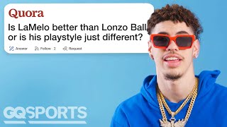 LaMelo Ball Replies to Fans on the Internet  Actually Me  GQ Sports [upl. by Neimad]