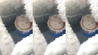 ASMR FREEZER FROST SCRAPING [upl. by Yekim173]