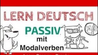 Passiv mit Modalverben أسهل شرح ل [upl. by Henni910]