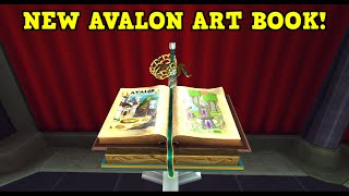 Wizard101  NEW AVALON ART BOOK [upl. by Lletnohs244]