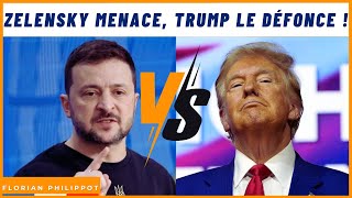 Trump explose Zelensky qui nous menaçait [upl. by Ardnuaed]