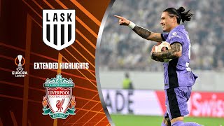 LASK vs Liverpool Extended Highlights  UEL Group Stage MD 1  CBS Sports Golazo  Europe [upl. by Lyle277]