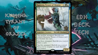 Kumena Tyrant of Orazca Merfolk Tribal Commander Deck Tech [upl. by Madson]