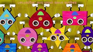 Shapes Song  Nursery Rhymes  Shapes Show Effects [upl. by Cal833]