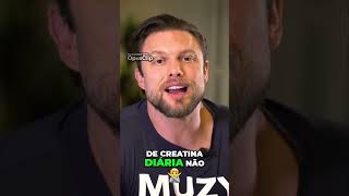 A verdade sobre a Creatina Benefícios Doses e Desempenho motivação creatina paulomuzy dieta [upl. by Eekcaj]