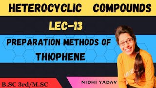 Preparation methods of Thiophene [upl. by Naivad998]