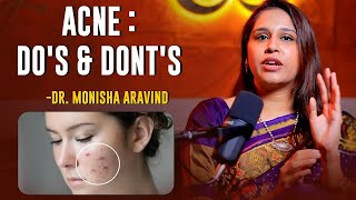 Early Stageலேயே Acne Treat பண்ணனும் இல்லைனா  DrMonisha Aravind [upl. by Wolram]