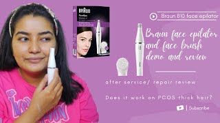 Braun 810 facial epilator review after service  Review after 5 years  Is it the best epilator [upl. by Adiaroz]