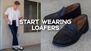 How to Style Loafers w Jeans Shorts amp Dressy [upl. by Trude743]