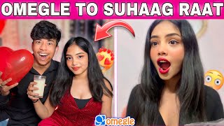 OMEGLE TO SUHAAG RAAT 😍  RAMESH MAITY [upl. by Edda]