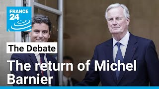 The return of Michel Barnier Will a divided France approve Macrons PM pick • FRANCE 24 English [upl. by Crelin]