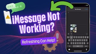 iPhone 15 iMessage Not Working Toggle iMessage Off and On to Refresh [upl. by Nrubua]