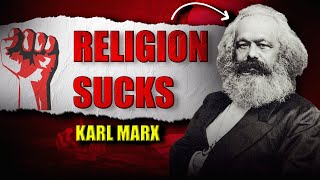 Karl Marx on Religion  Dialectical Materialism  Hegel  Marx Philosophy  Opium of people Hindi [upl. by Itsim824]