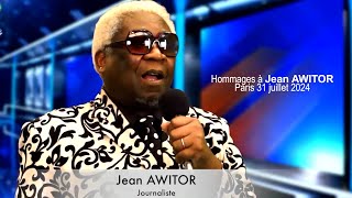 Hommages à Jean AWITOR Journaliste décédé le 13 juillet 2024 à la suite dun cancer PAIX A SON AME [upl. by Ocirne]