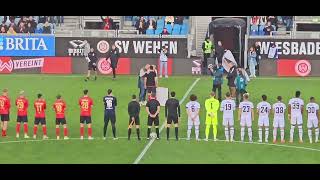 WEHEN WIESBADEN vs Arminia Bielefeld 00 Nov 24 [upl. by Enilarac]