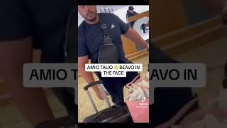 Amio Talio Gives Beavo A slap 👋 in The Air Port [upl. by Fruin720]