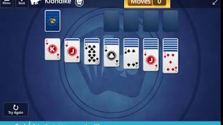 Star Club\Klondike\Hard I Solve the deck in no more than 110 moves [upl. by Annirtak621]