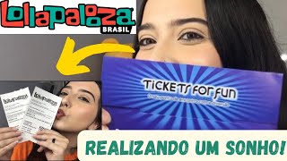 COMO COMPRAR O INGRESSO DO LOLLAPALOOZA NA BILHETERIA FÍSICA [upl. by Bekelja]